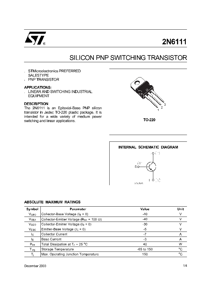 2N611103_1040443.PDF Datasheet