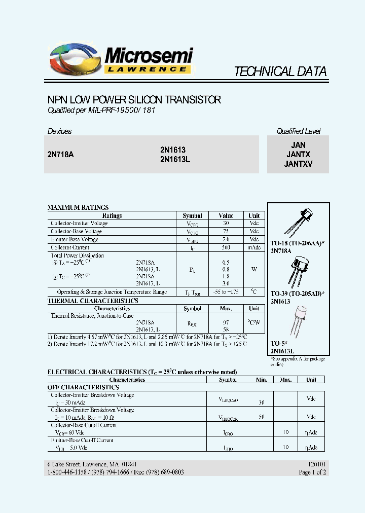 2N718A_1065818.PDF Datasheet