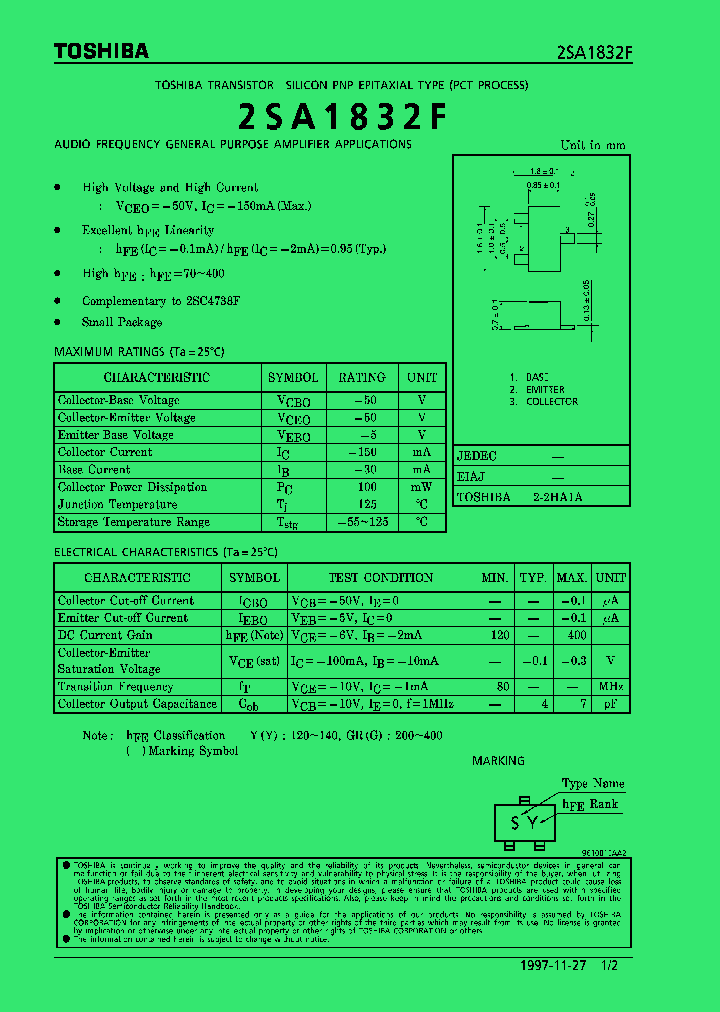 2SA1832F_1194785.PDF Datasheet