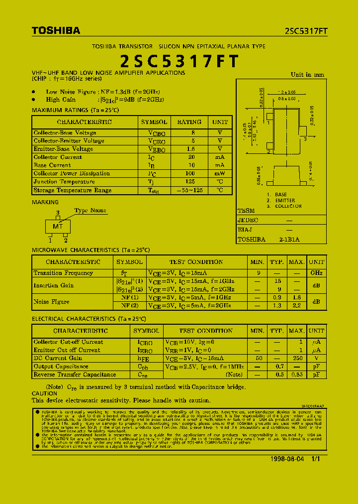 2SC5317FT_1024975.PDF Datasheet