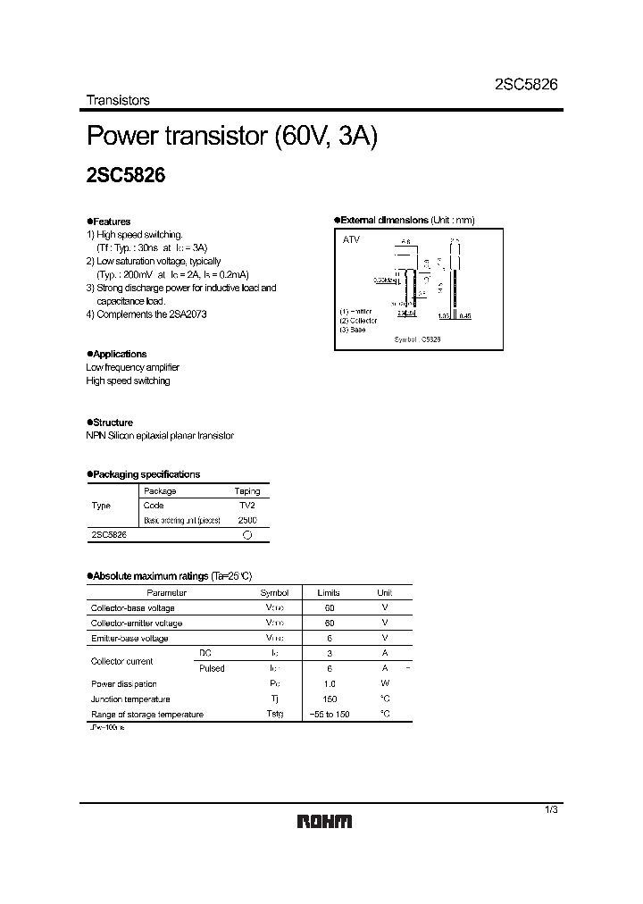 2SC5826_1044940.PDF Datasheet