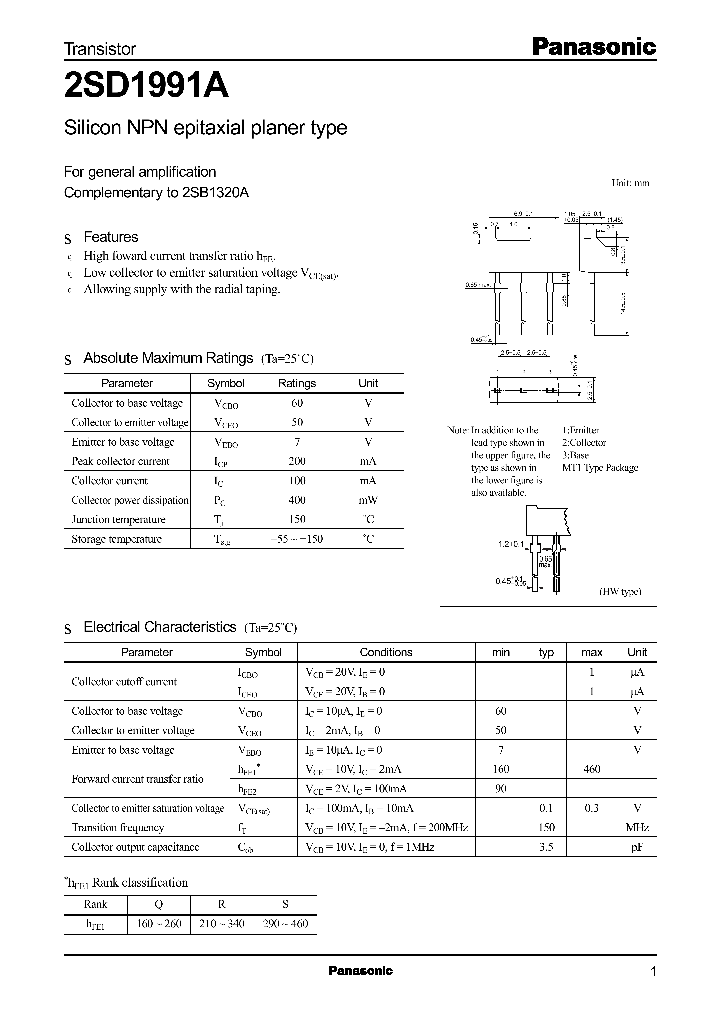 2SD1991A_1197018.PDF Datasheet