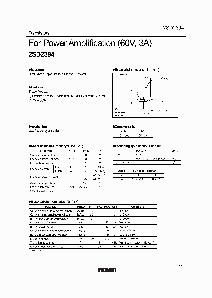 2SD2394_1197171.PDF Datasheet