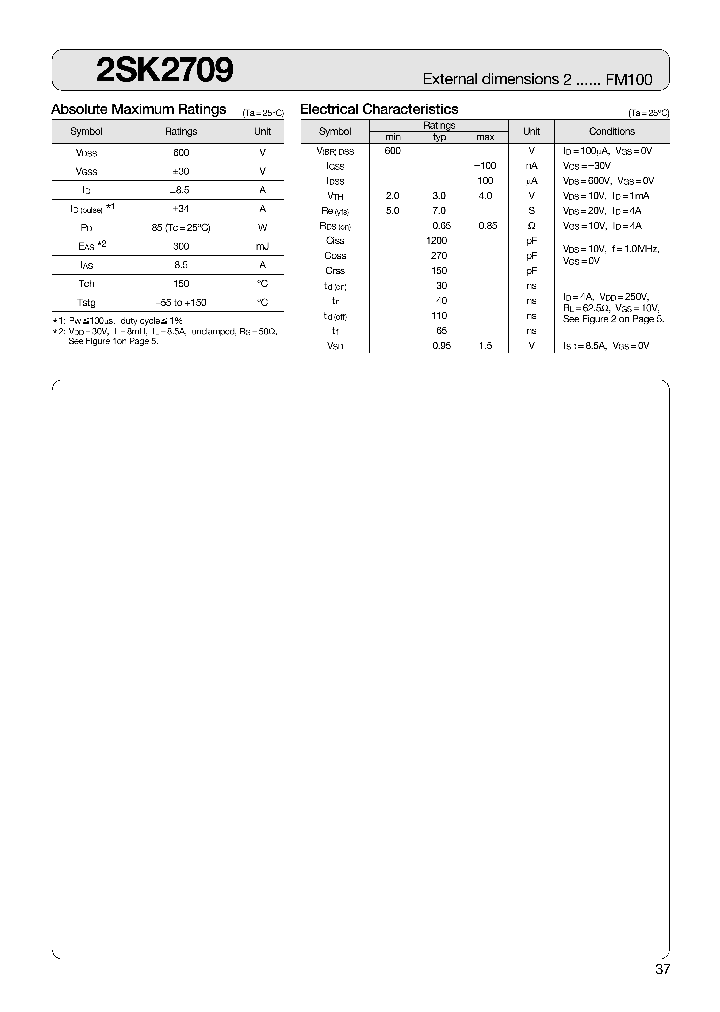 2SK2709_1029661.PDF Datasheet