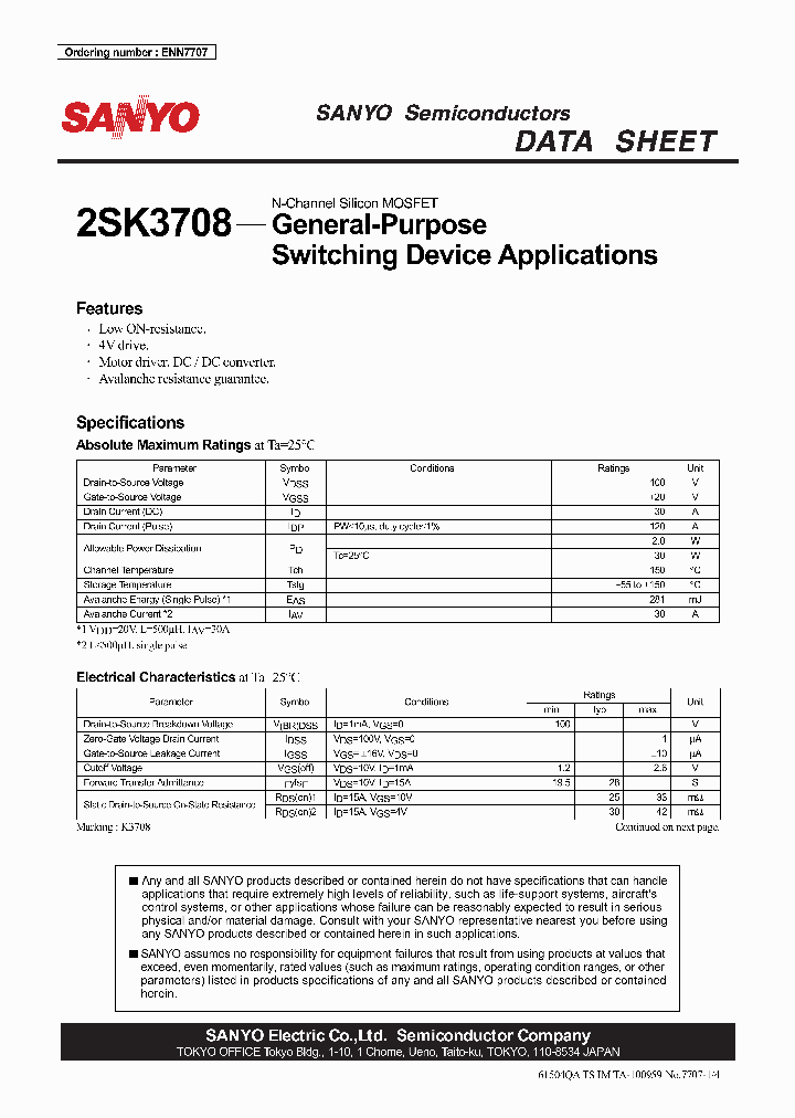 2SK3708_1198789.PDF Datasheet