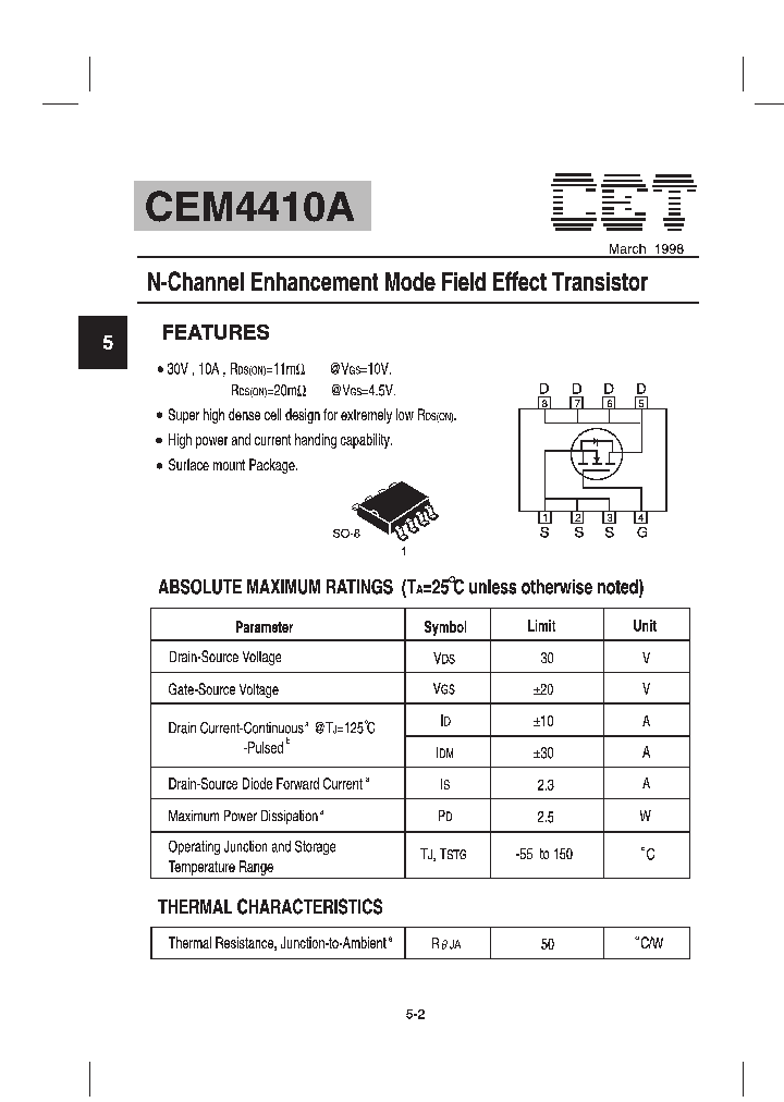 CEM4410A_1156253.PDF Datasheet