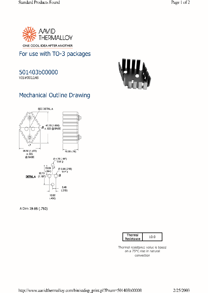 501403B00000_1200040.PDF Datasheet