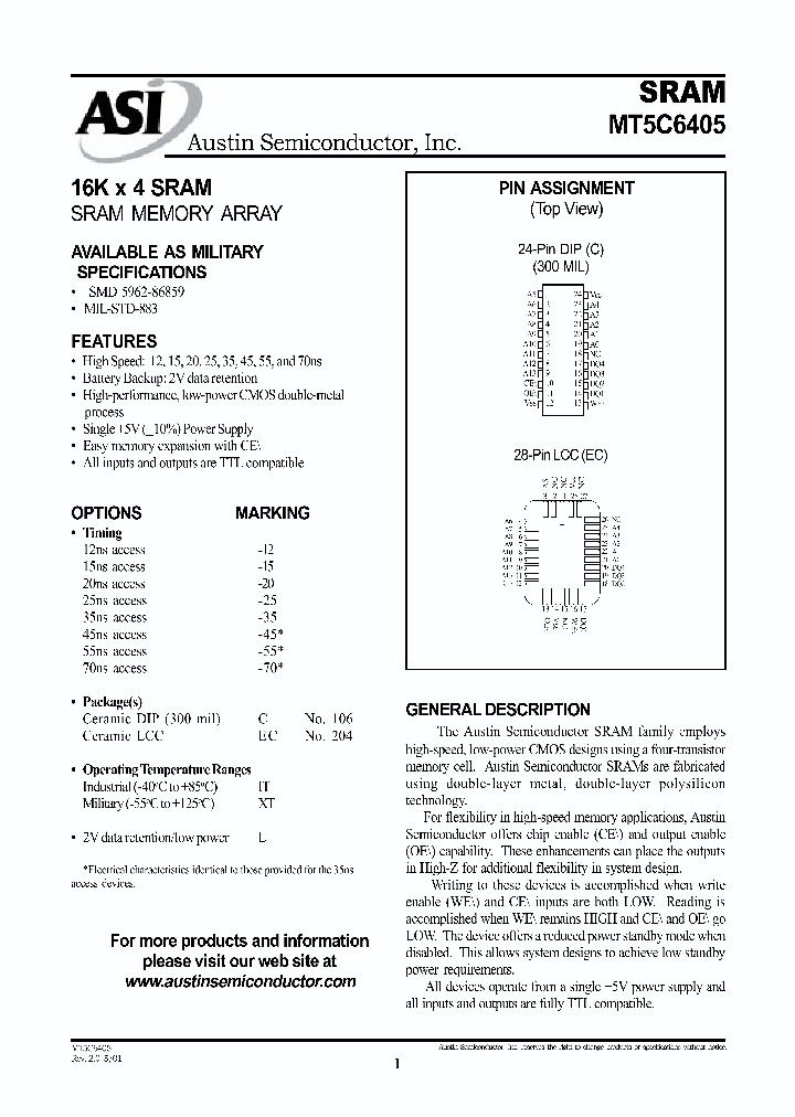 MT5C6405_1096178.PDF Datasheet