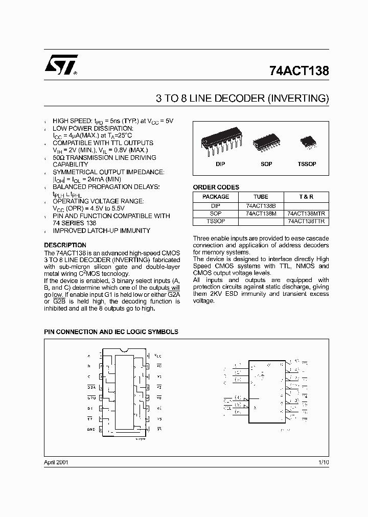 74ACT138B_1201568.PDF Datasheet