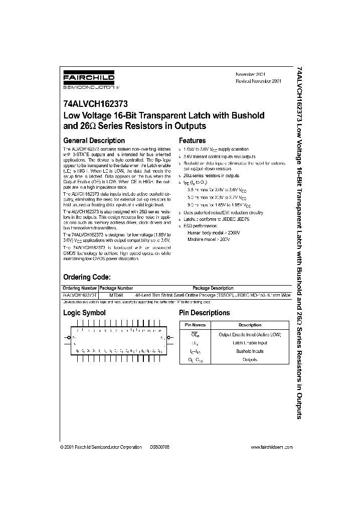 74ALVCH162373T_1201900.PDF Datasheet