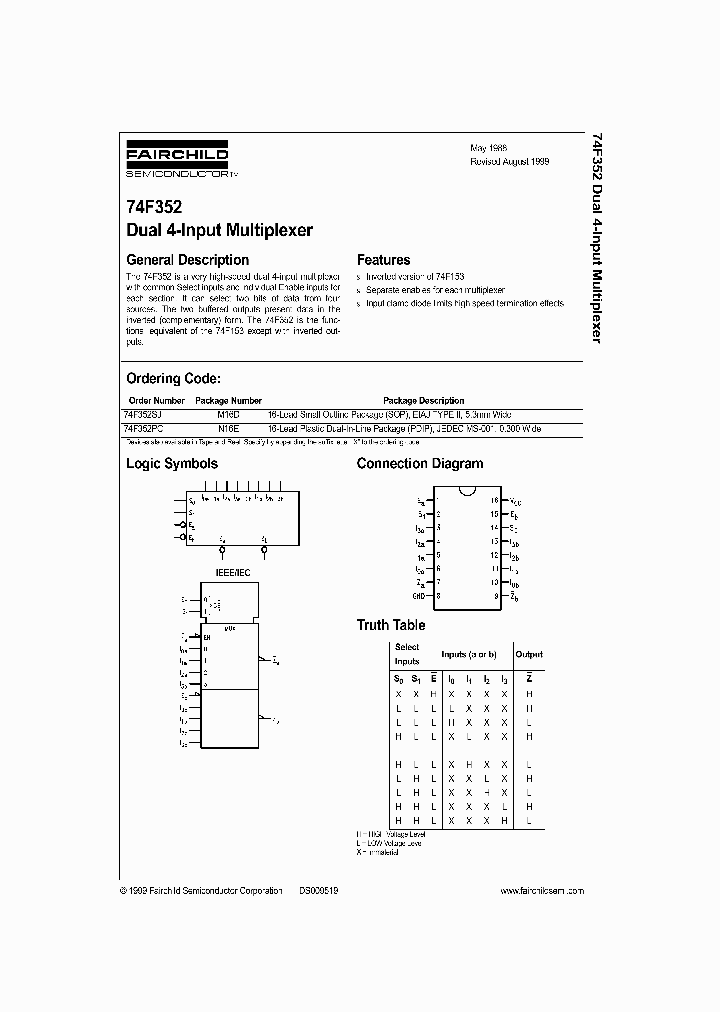 74F352PC_1069567.PDF Datasheet