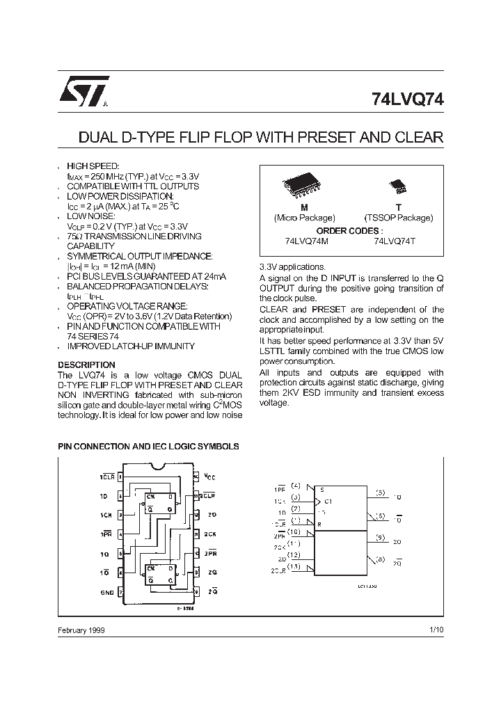 74LVQ74_1158953.PDF Datasheet