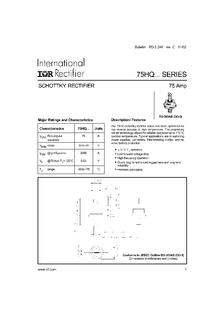 75HQ045_1203275.PDF Datasheet