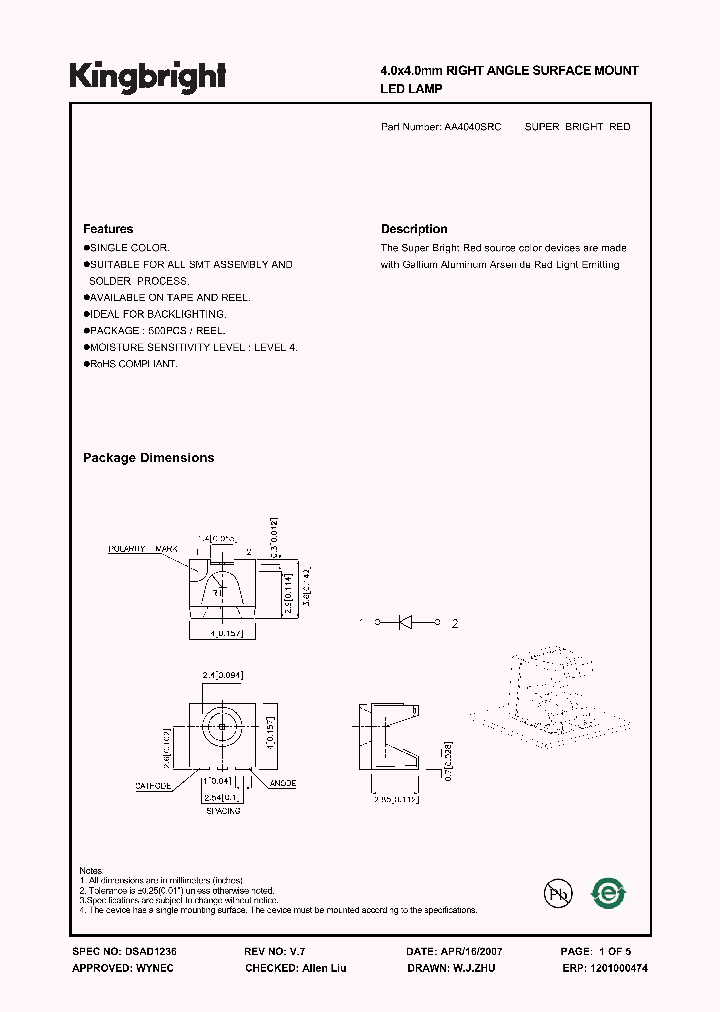 AA4040SRC_1204980.PDF Datasheet