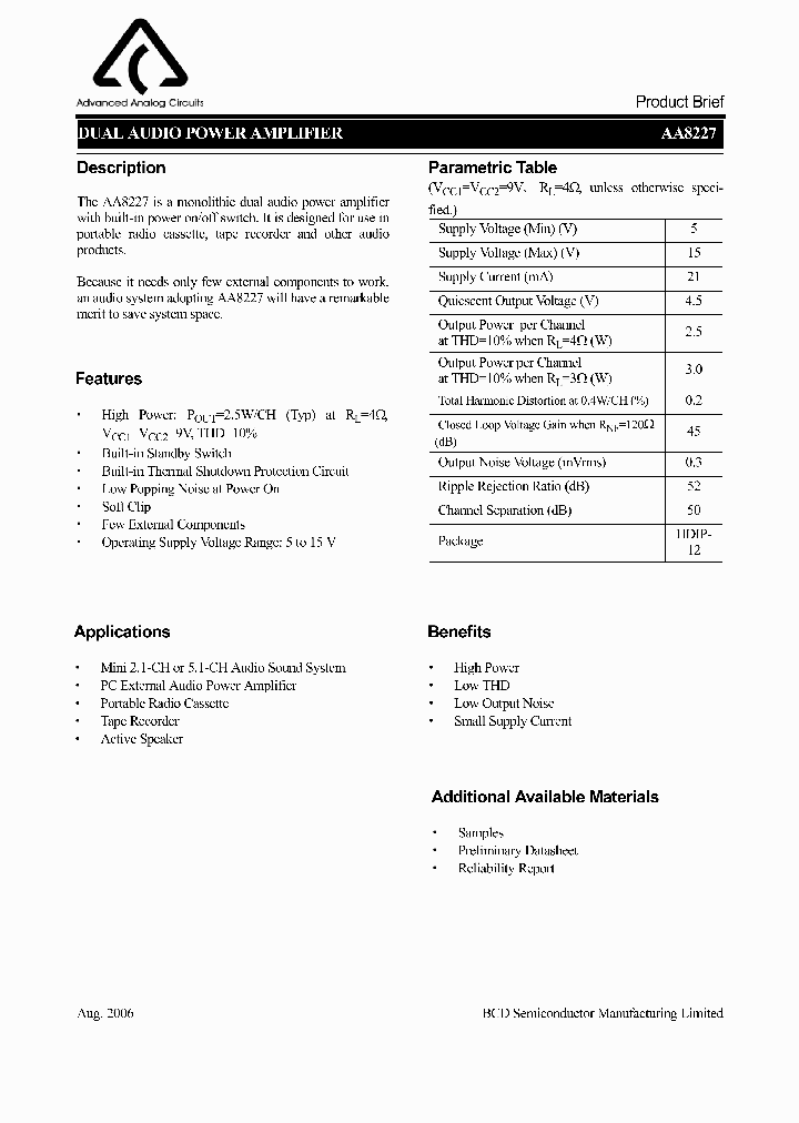 AA8227PH-E1_1115022.PDF Datasheet