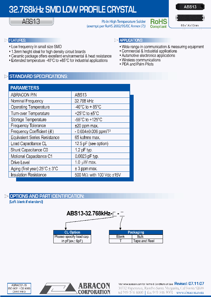 ABS13_1109998.PDF Datasheet