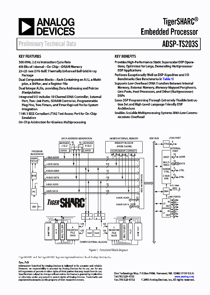 ADSP-TS203SABP-X_1207857.PDF Datasheet