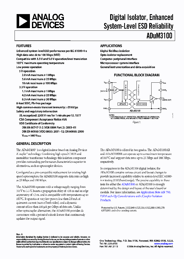 ADUM3100BRZ_1108726.PDF Datasheet