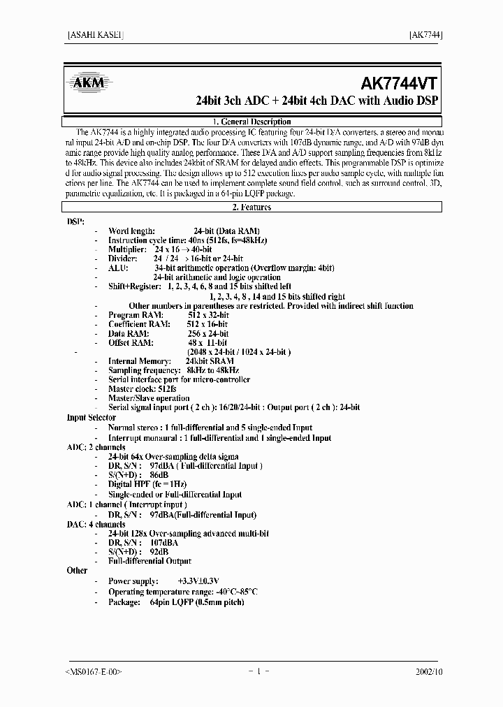 AK7744VT_1083025.PDF Datasheet