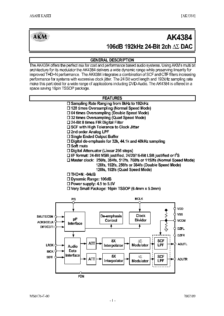 AK4384VT_1126633.PDF Datasheet