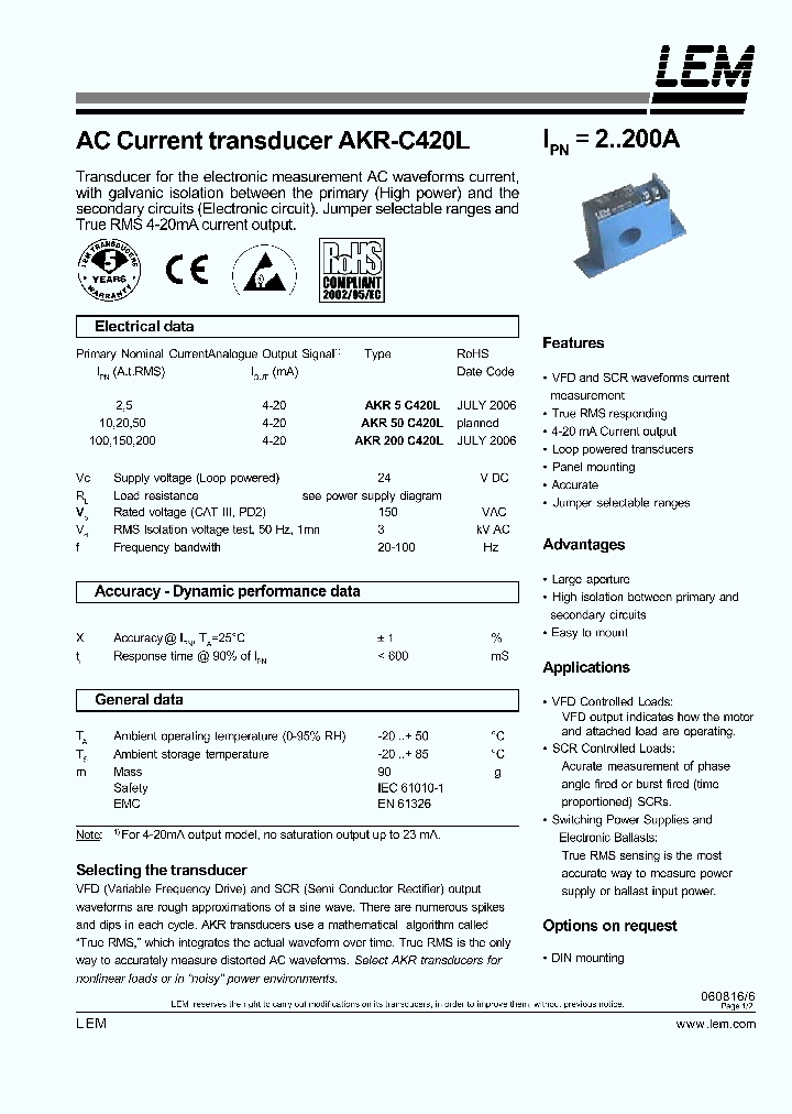 AKR5C420L_1208706.PDF Datasheet