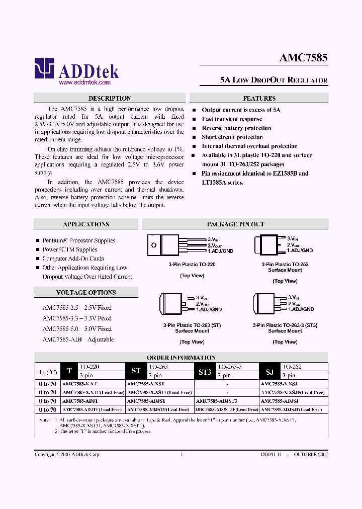 AMC7585-ADJSJ_1079383.PDF Datasheet