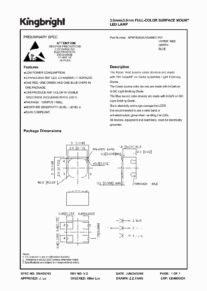 APKF3030SUVGABEC-F01_1210995.PDF Datasheet