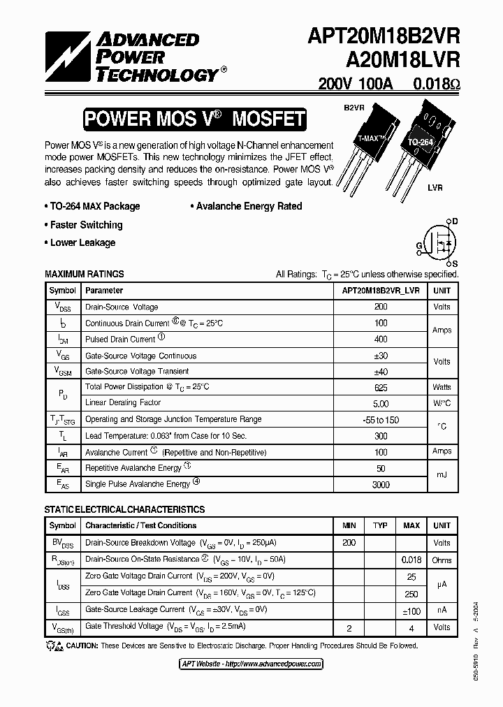 APT20M18B2VR04_1211454.PDF Datasheet