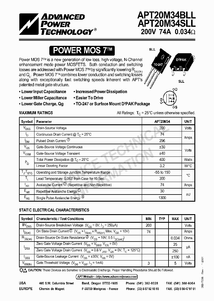 APT20M34BLL_1188191.PDF Datasheet