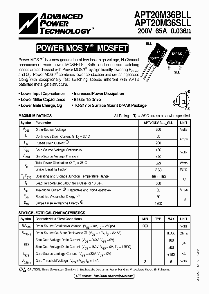 APT20M36BLL04_1188198.PDF Datasheet