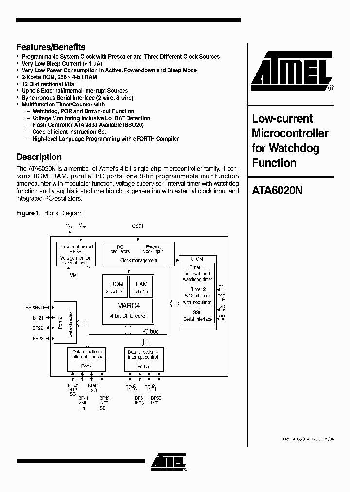 ATA6020N_1119578.PDF Datasheet