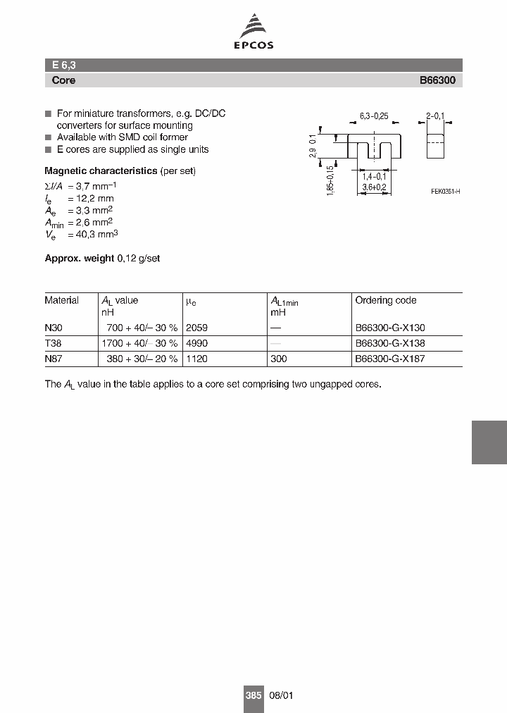 B66301-C2000_1216240.PDF Datasheet