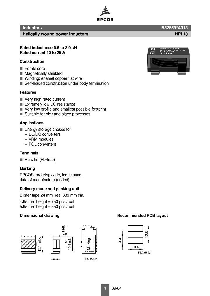 HPI13_944158.PDF Datasheet