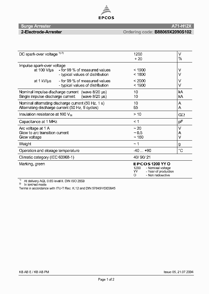 B88069X2090S102_1216497.PDF Datasheet