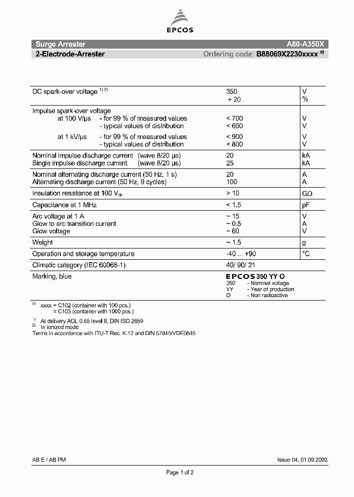 B88069X2230_1216505.PDF Datasheet