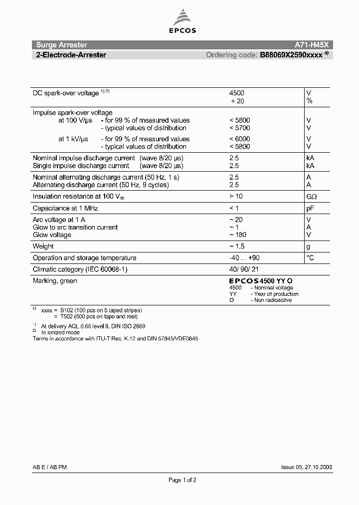 B88069X2590_1216513.PDF Datasheet