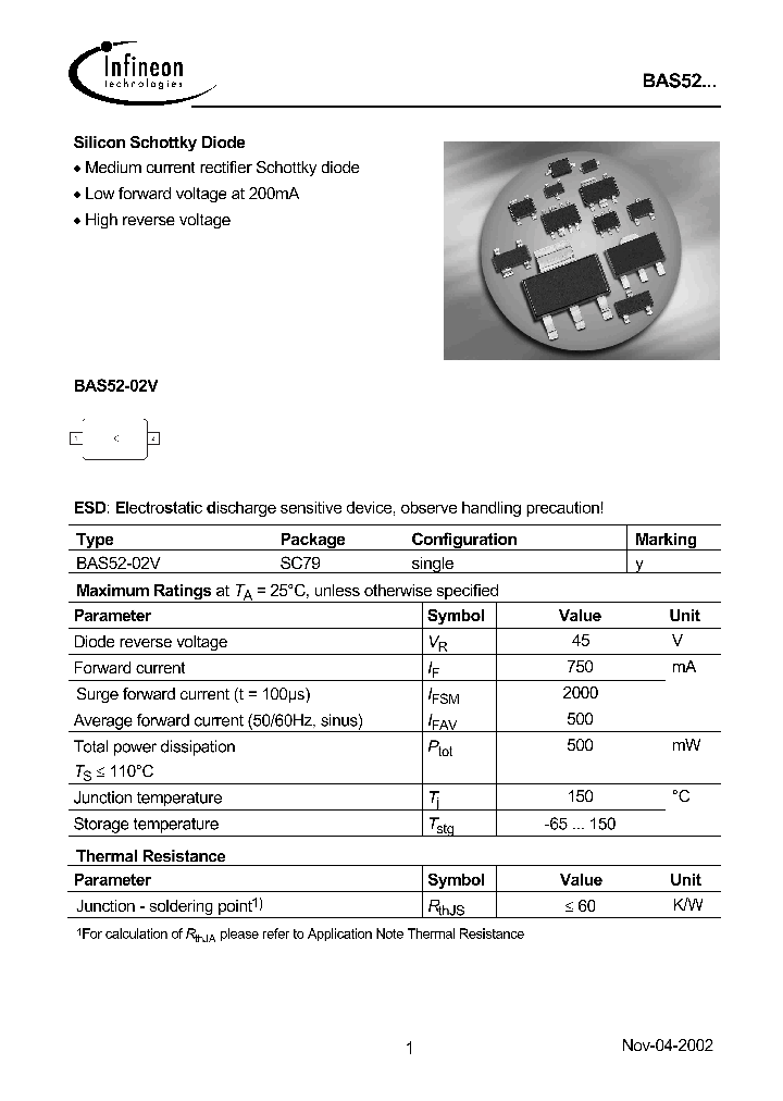 BAS52_1058718.PDF Datasheet