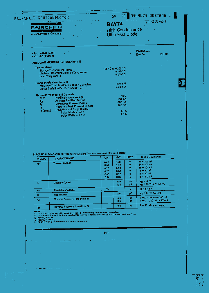 BAY74_1045878.PDF Datasheet