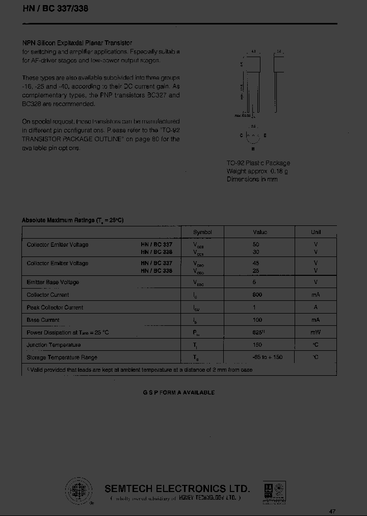 BC337_1058068.PDF Datasheet