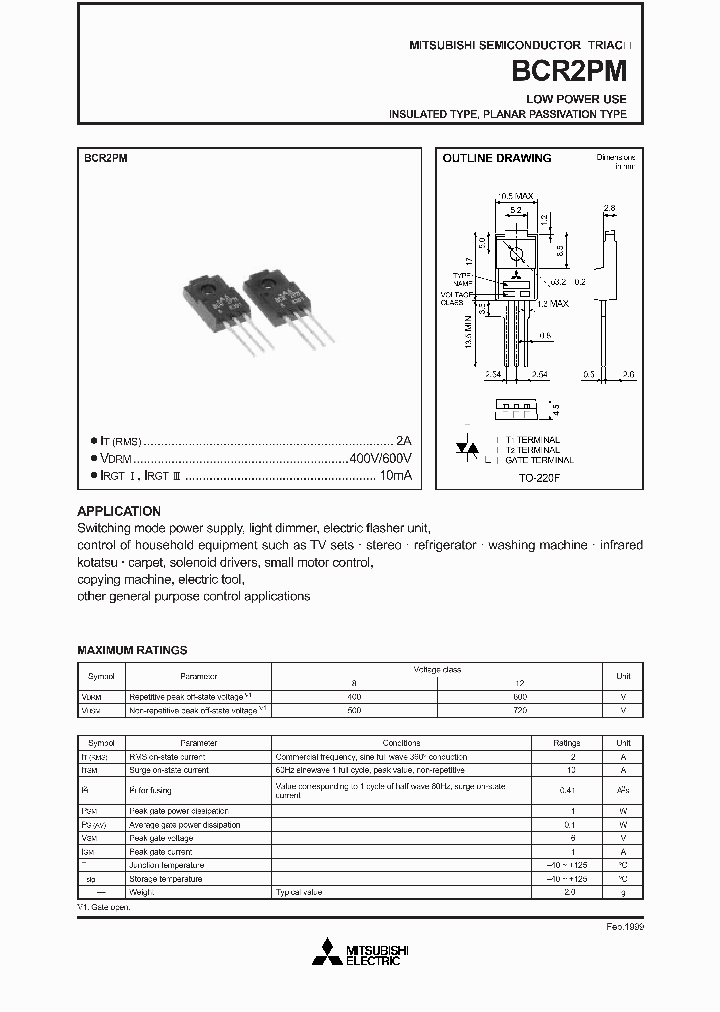 BCR2PM_1218363.PDF Datasheet