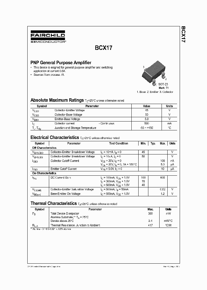 BCX17_1034642.PDF Datasheet