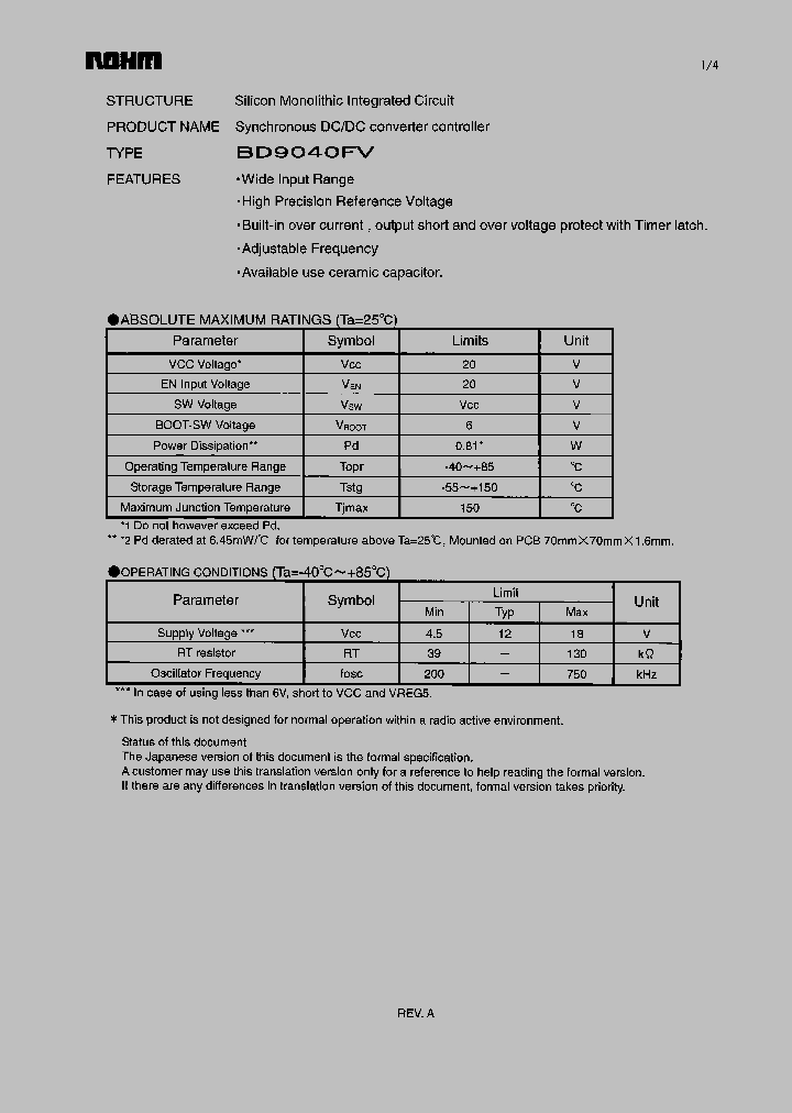 BD9040FV_1159011.PDF Datasheet