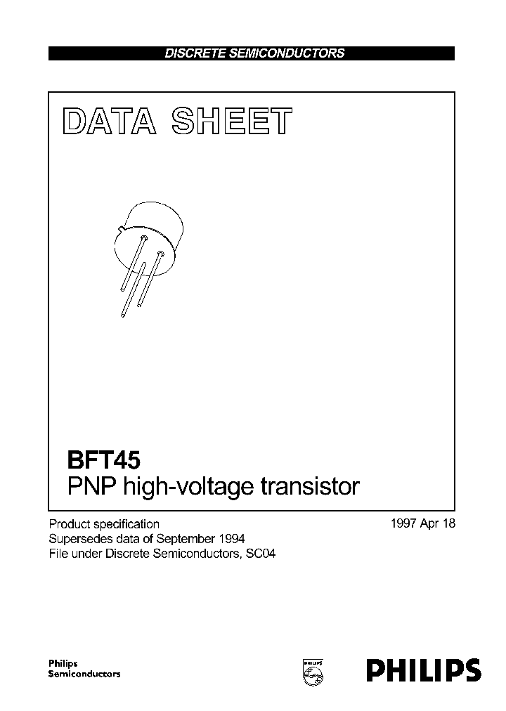 BFT45_1035953.PDF Datasheet