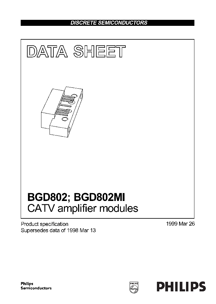BGD802MI_1219374.PDF Datasheet