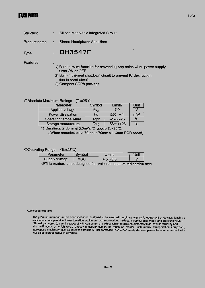 BH3547F_1219478.PDF Datasheet