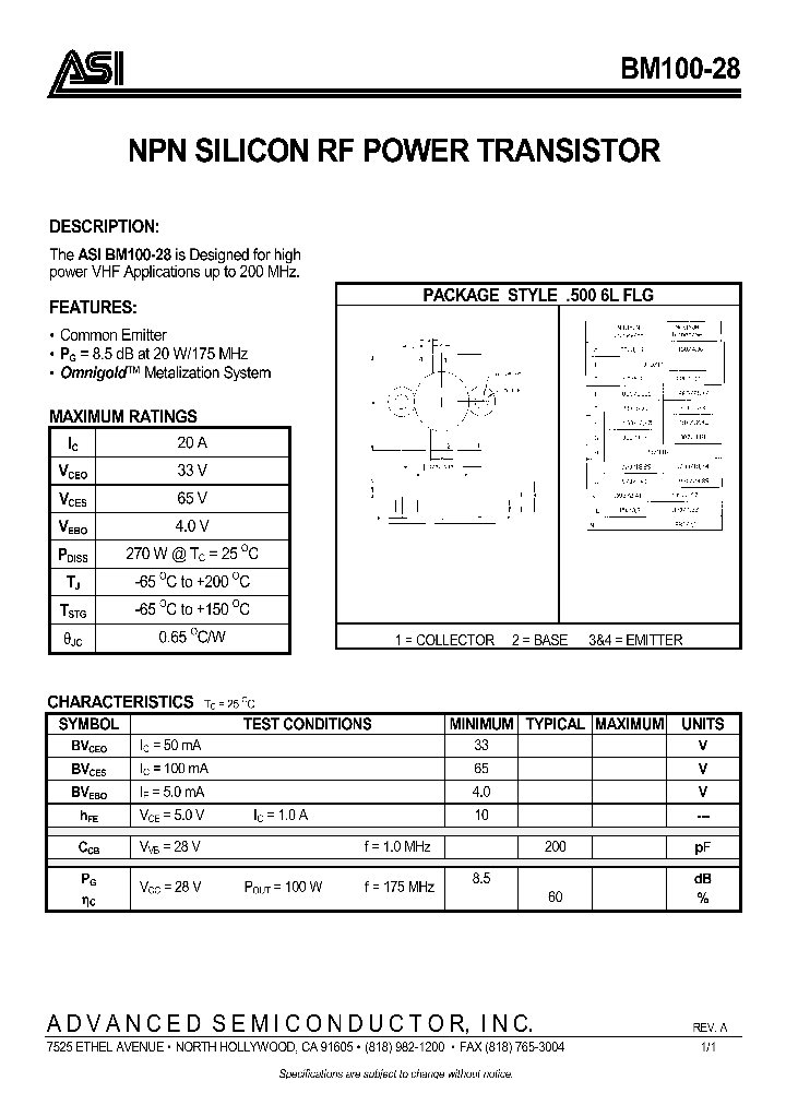 BM100-28_1219891.PDF Datasheet