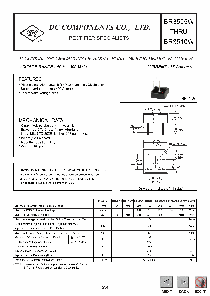 BR358W_1220339.PDF Datasheet