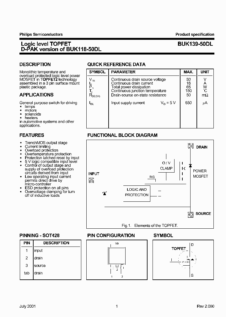 BUK139-50DL_1221839.PDF Datasheet