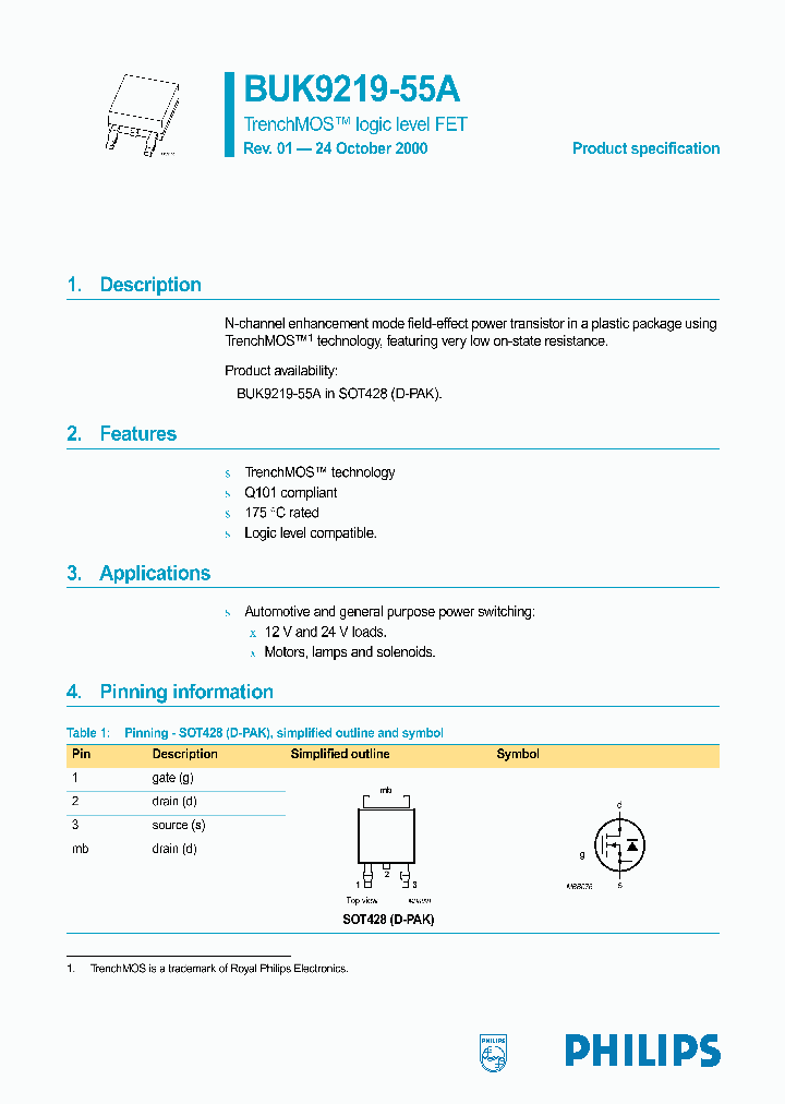 BUK9219-55A_1222019.PDF Datasheet