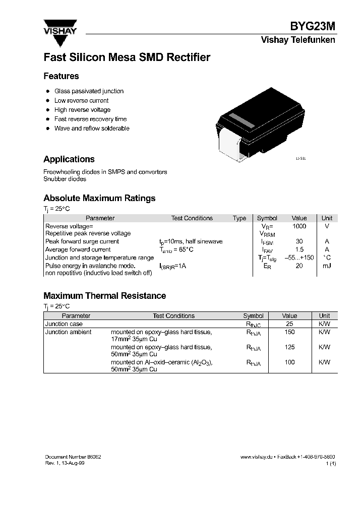 BYG23M_1222619.PDF Datasheet